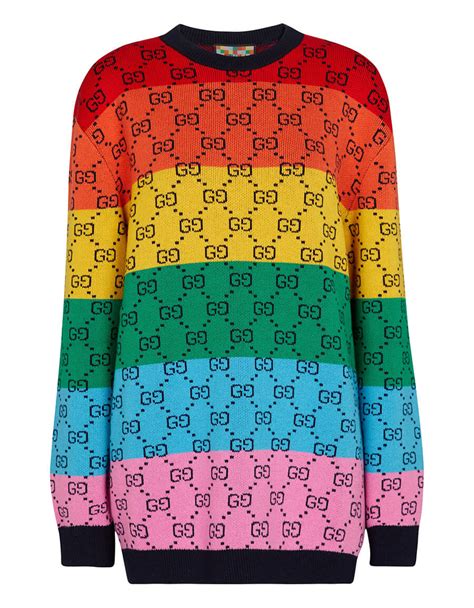 multicolor gucci sweater|Gucci sweater price.